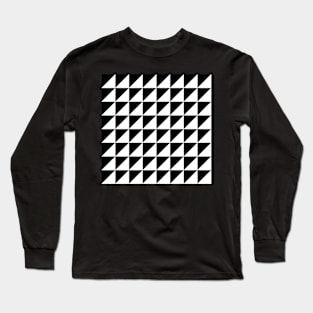 Black n white pattern Long Sleeve T-Shirt